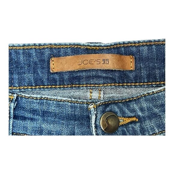 Joe’s Jeans Size 28 Blue Denim Jean Bermuda Shorts Stretch Classic EUC Preppy - Picture 4 of 6
